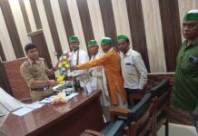 भारतीय किसान यूनियन शंकर संगठन के राष्ट्रीय उपाध्यक्ष ने नवागत सीओ से की औपचारिक भेंट